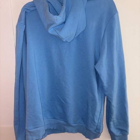 Adult Puma Sky Blue Manchester City FTBLCore Pullover Hoodie EPL Soccer XL - Picture 10 of 10